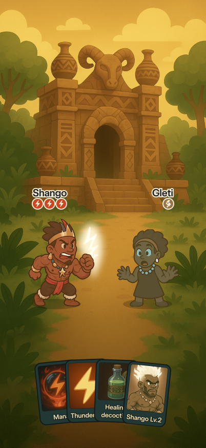 Battle screen 2